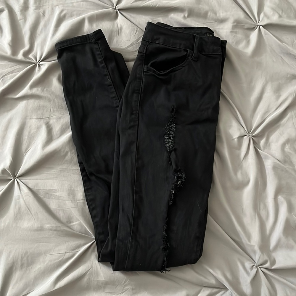 Ripped black Fashion Nova jeans